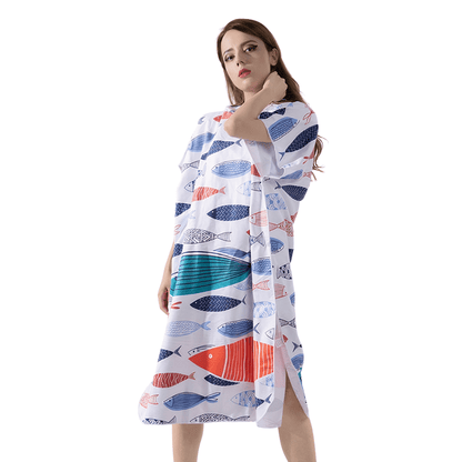 Poncho de playa para adultos