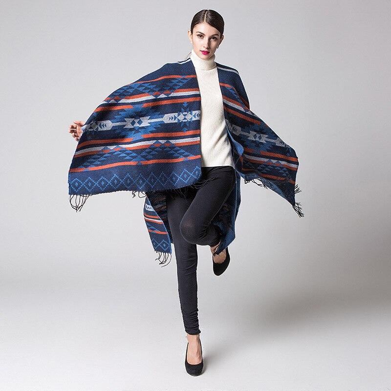 Poncho bohemio chic