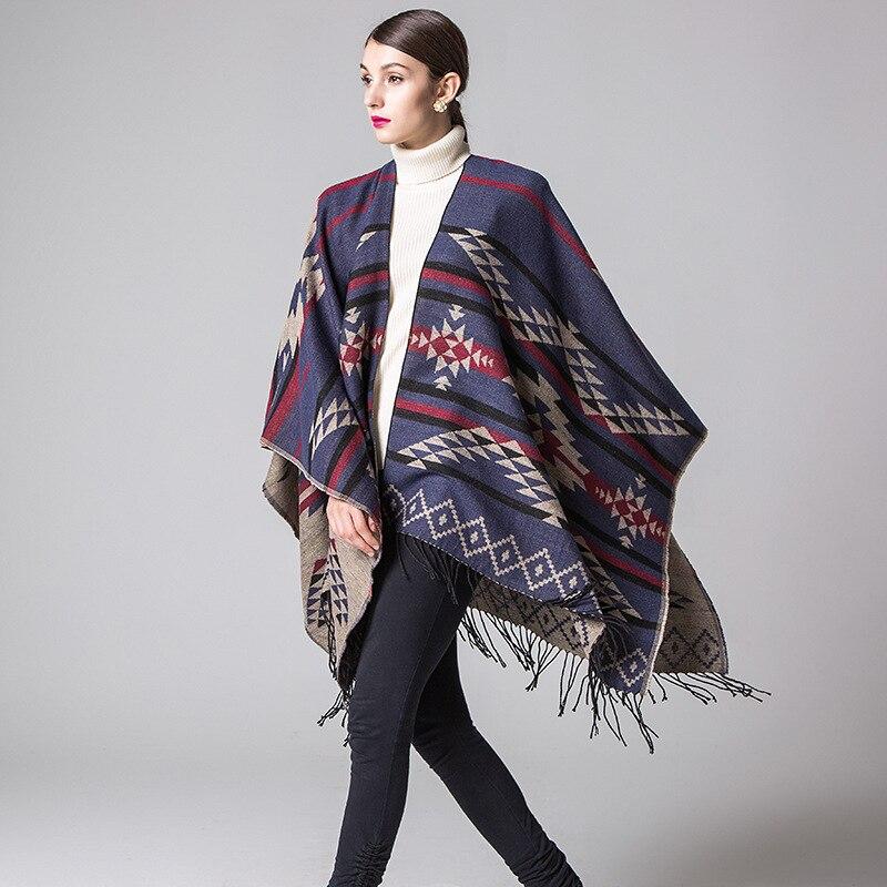 Poncho bohemio chic