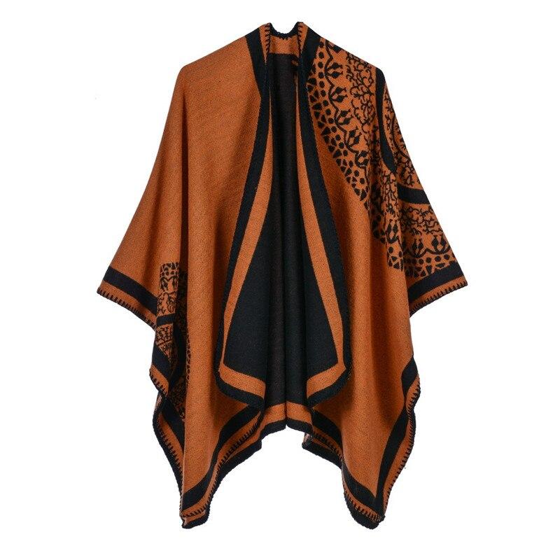 Poncho Cape - orange