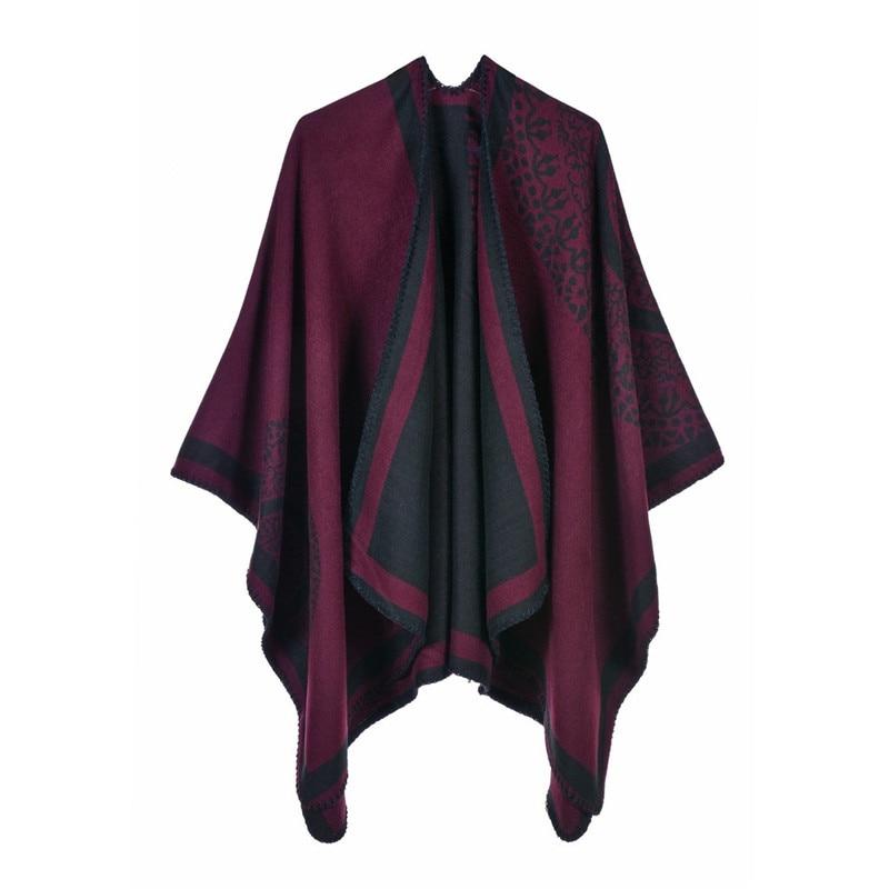 Poncho Cape - violet