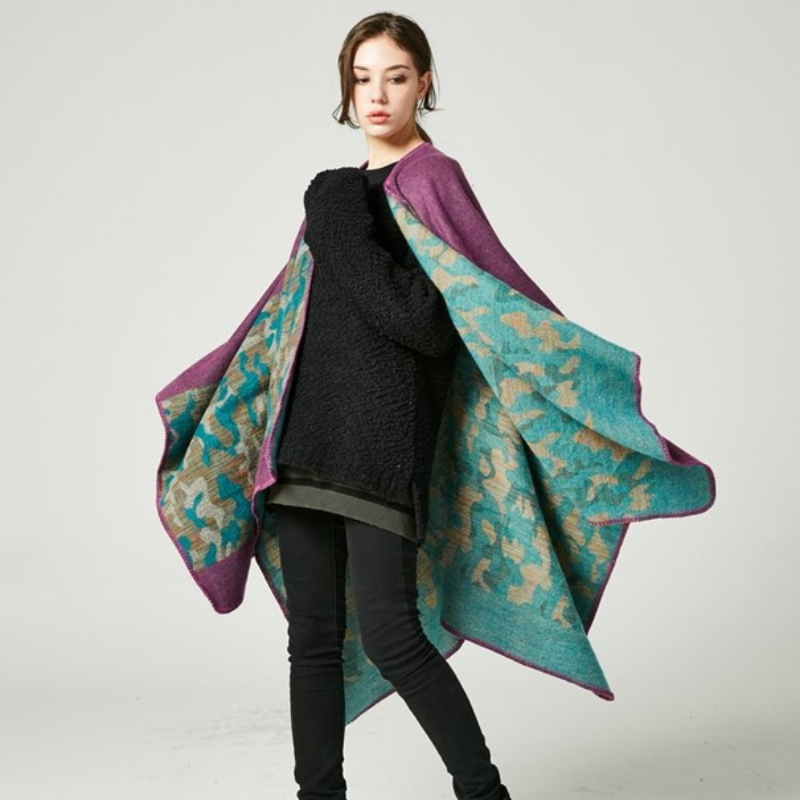 Poncho Chic Mujer