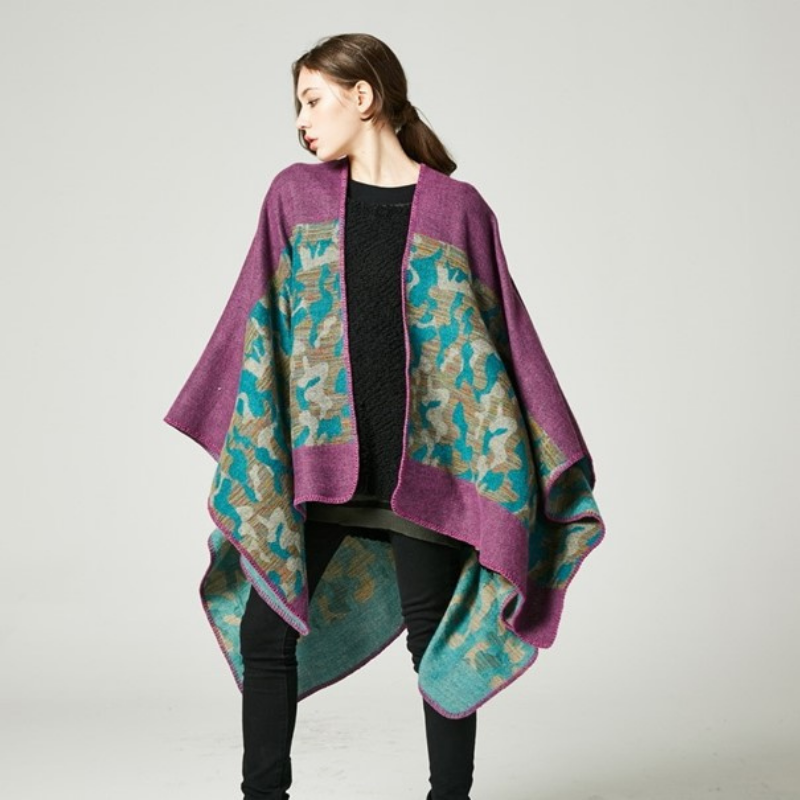 Poncho Chic Mujer