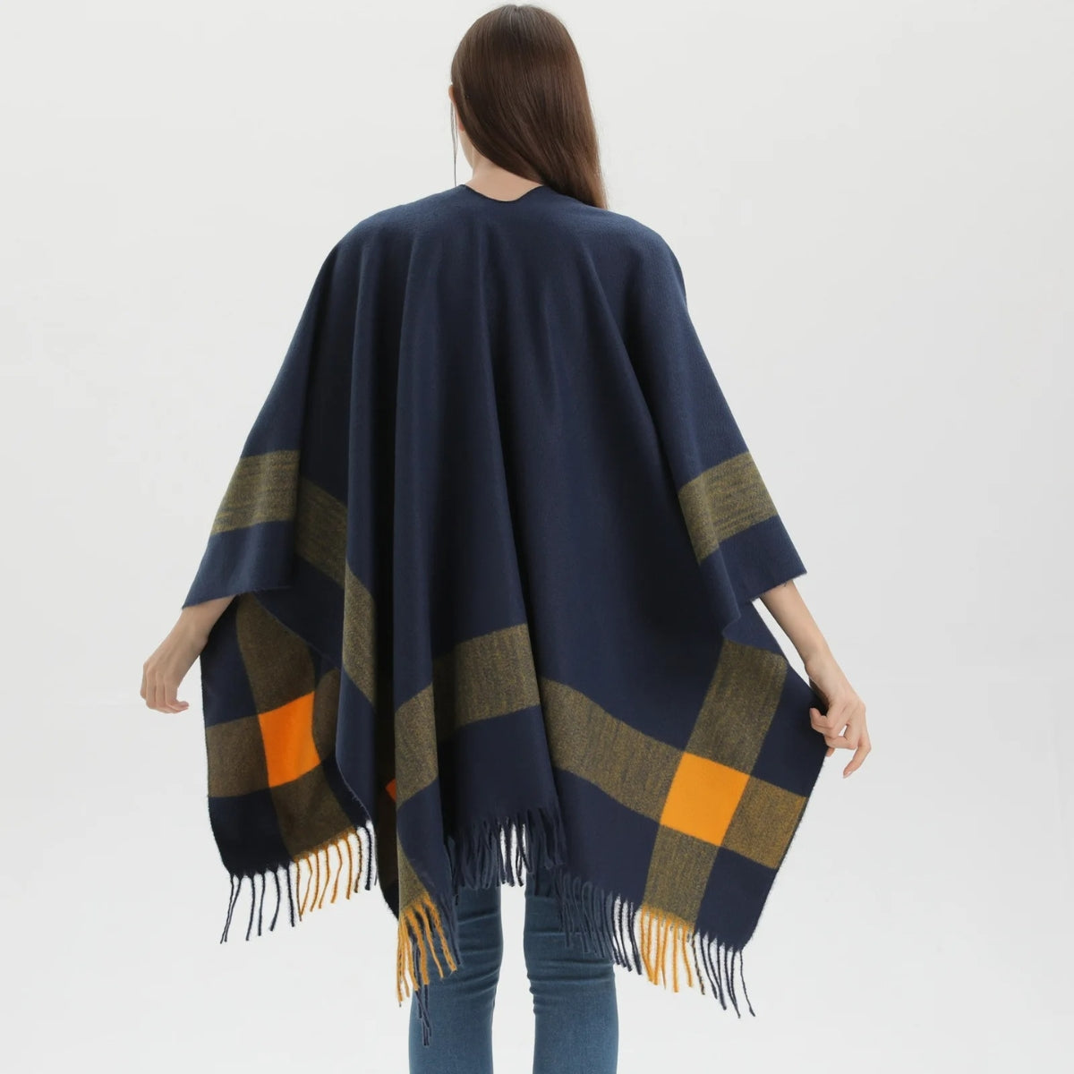 Poncho corto de mujer