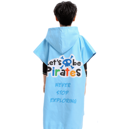 Poncho de surf para niños