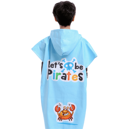 Poncho de surf para niño