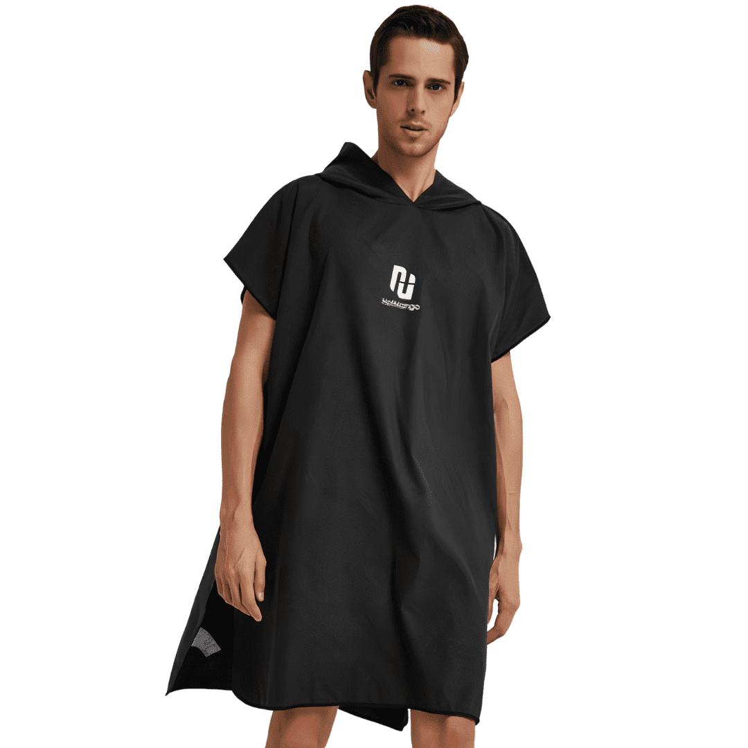 Poncho de playa para hombre