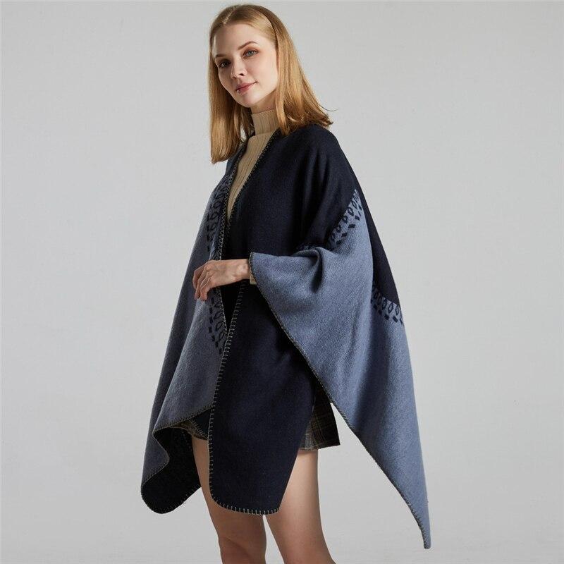 Poncho suave para mujer