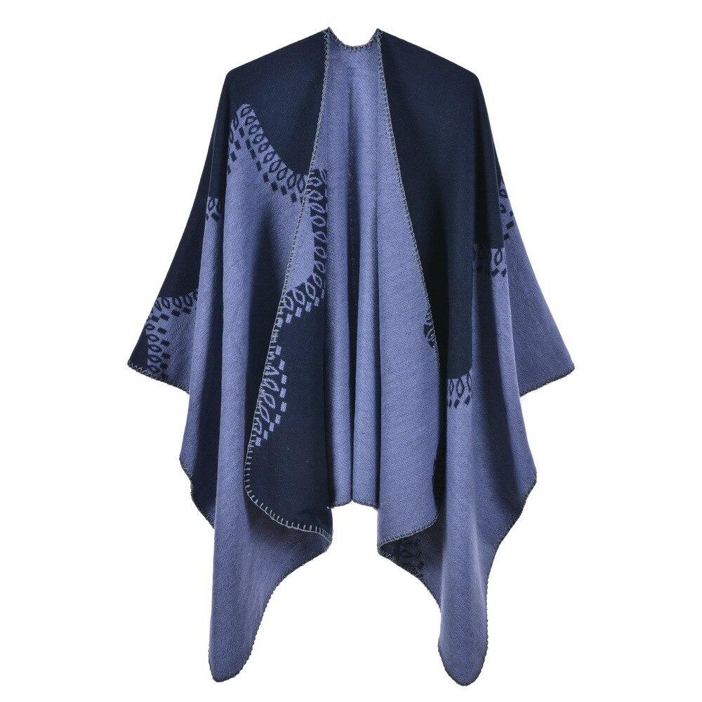 Poncho suave para mujer