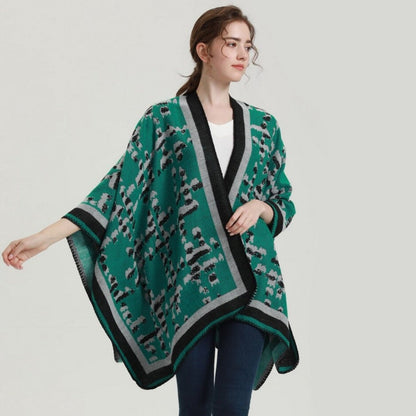 Poncho elegante para mujer