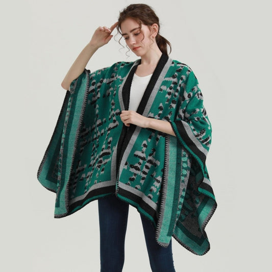 Poncho elegante para mujer