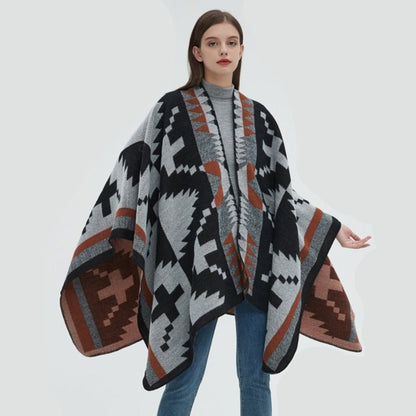 Poncho bohemio para mujer