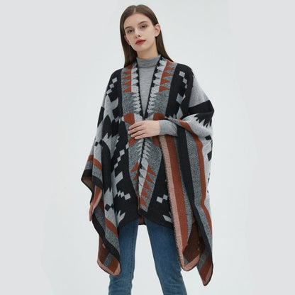 Poncho bohemio para mujer