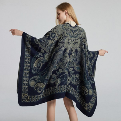 Poncho de mujer de talla grande