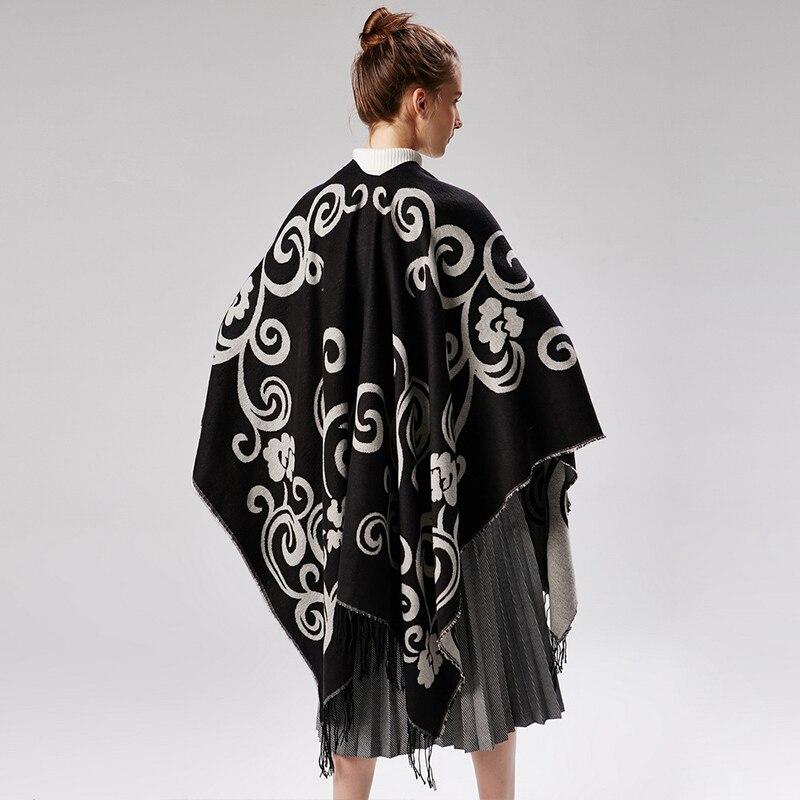 Poncho de lujo para mujer