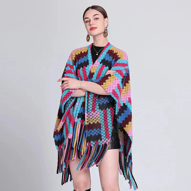 Poncho original de mujer