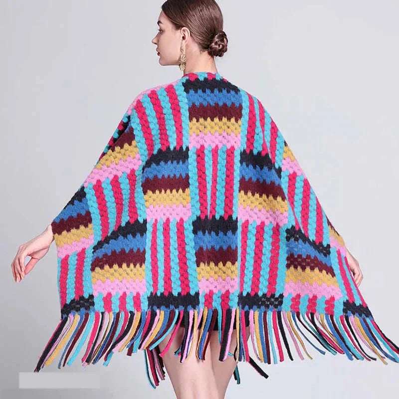 Poncho original de mujer