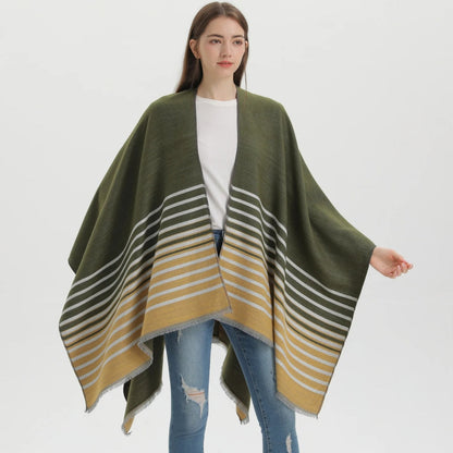 Poncho de moda para mujer