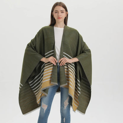 Poncho de moda para mujer