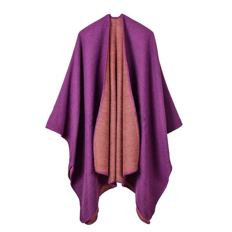 Poncho Femme Violet - Violet