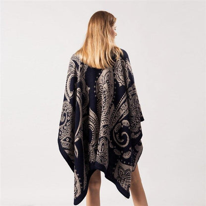 Poncho indio para mujer