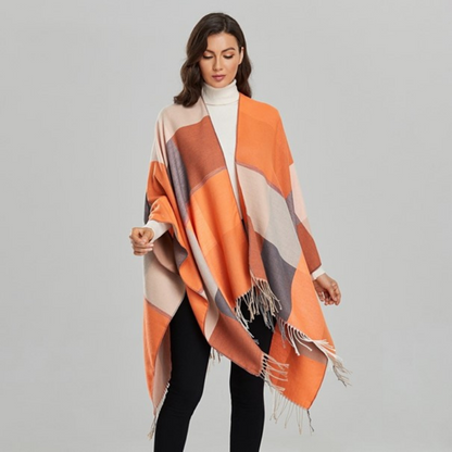 Poncho naranja