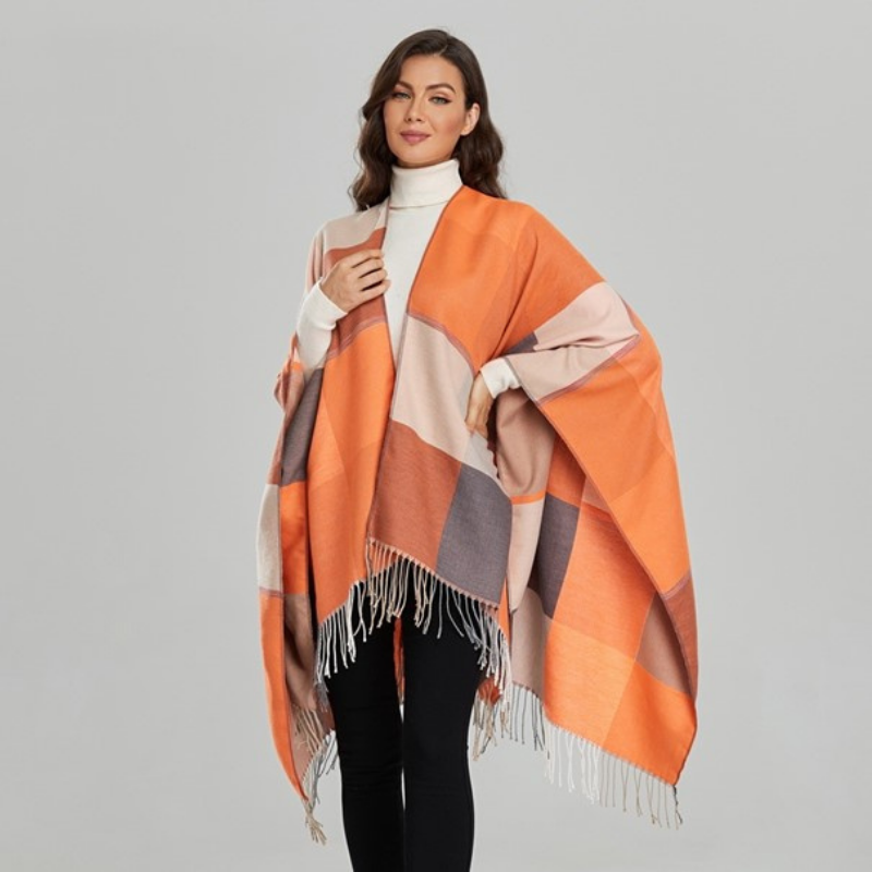 Poncho naranja