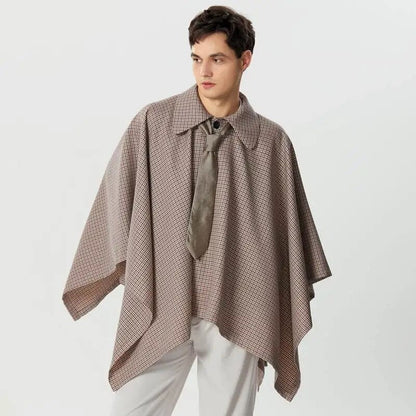 Poncho Trench Homme - kaki / unique