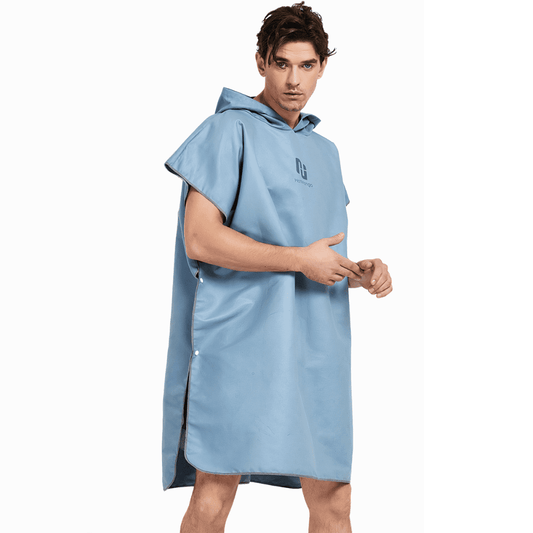 Poncho de toalla de surf para hombre